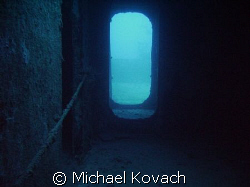 Penetrating the Spiegel Grove out of Key Largo by Michael Kovach 